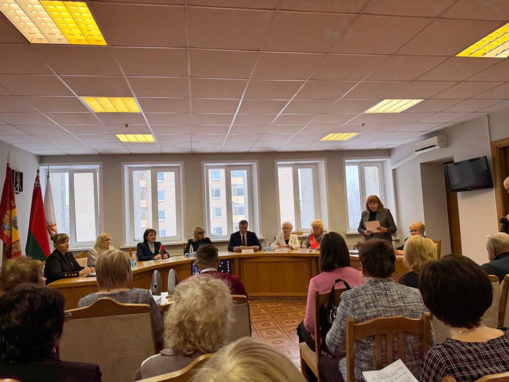 ОАО «Беларусьрезинотехника» участвует в 10 отчетно-выборной Конференции Первомайской районной организации г.Бобруйска Белорусского общественного объединения ветеранов, фото