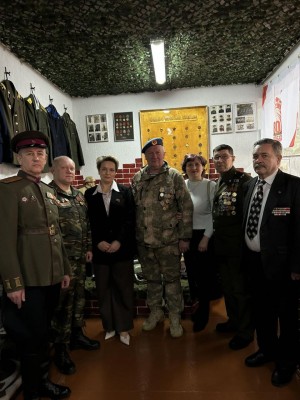 21.02.2026 ко Дню защитника  Отечества в ГУО Средняя школа 16 г.Бобруйска был открыт музей боевой славы.  - фото