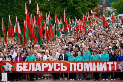 22 июня - День всенародной памяти жертв Великой Отечественной войны и геноцида белорусского народа.  - фото